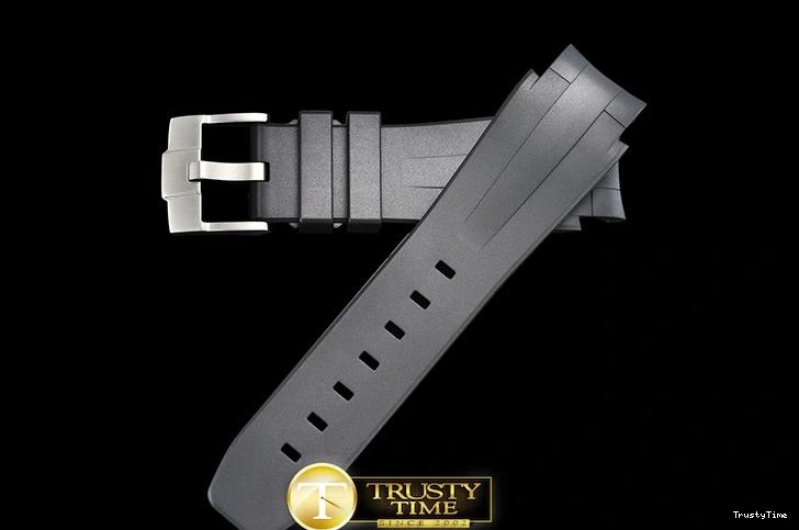 1120 Original ROLACC028D – Rubber B Black Vulcanized Strap For Rolex DeepSea 839